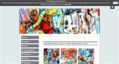 Desktop Screenshot of galerie-leipold.com